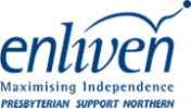 enliven logo blue